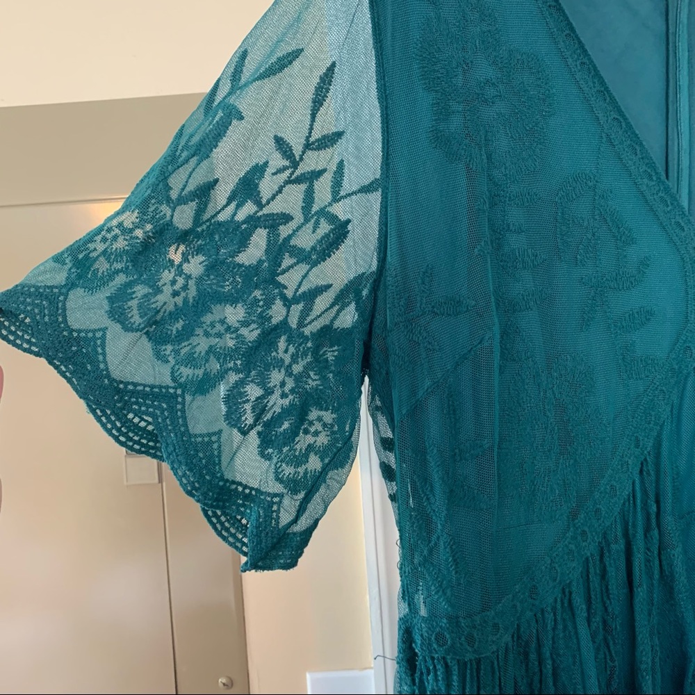 NWT Altar’d State Dress. Dark Teal. Size 22/24.